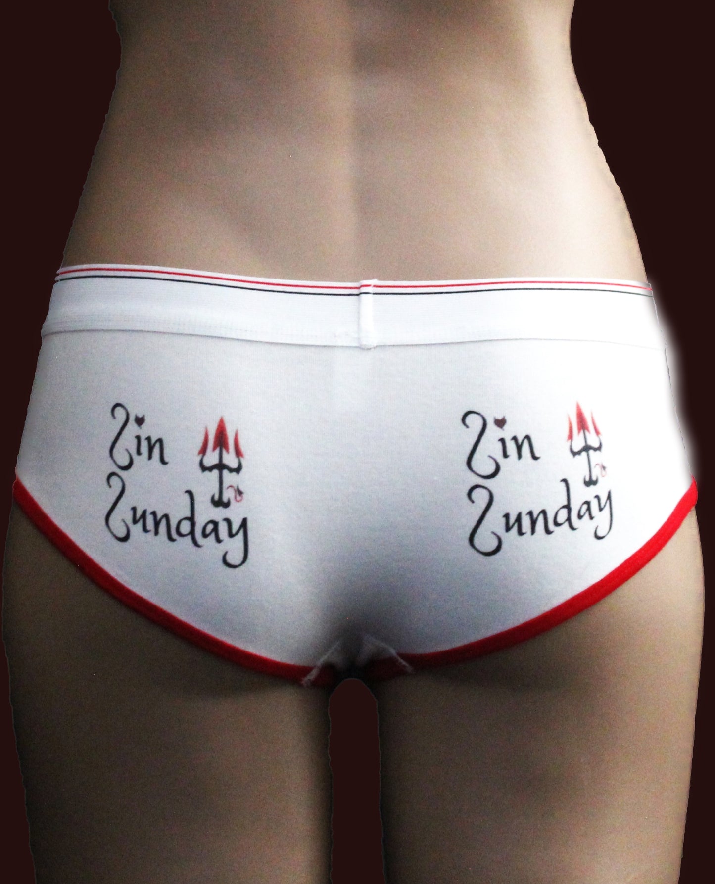 Sin Sunday Designs Ladies Boy Cut Briefs