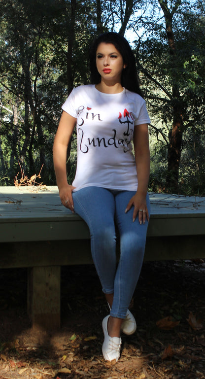 Sin Sunday Designs Ladies Night Shirt