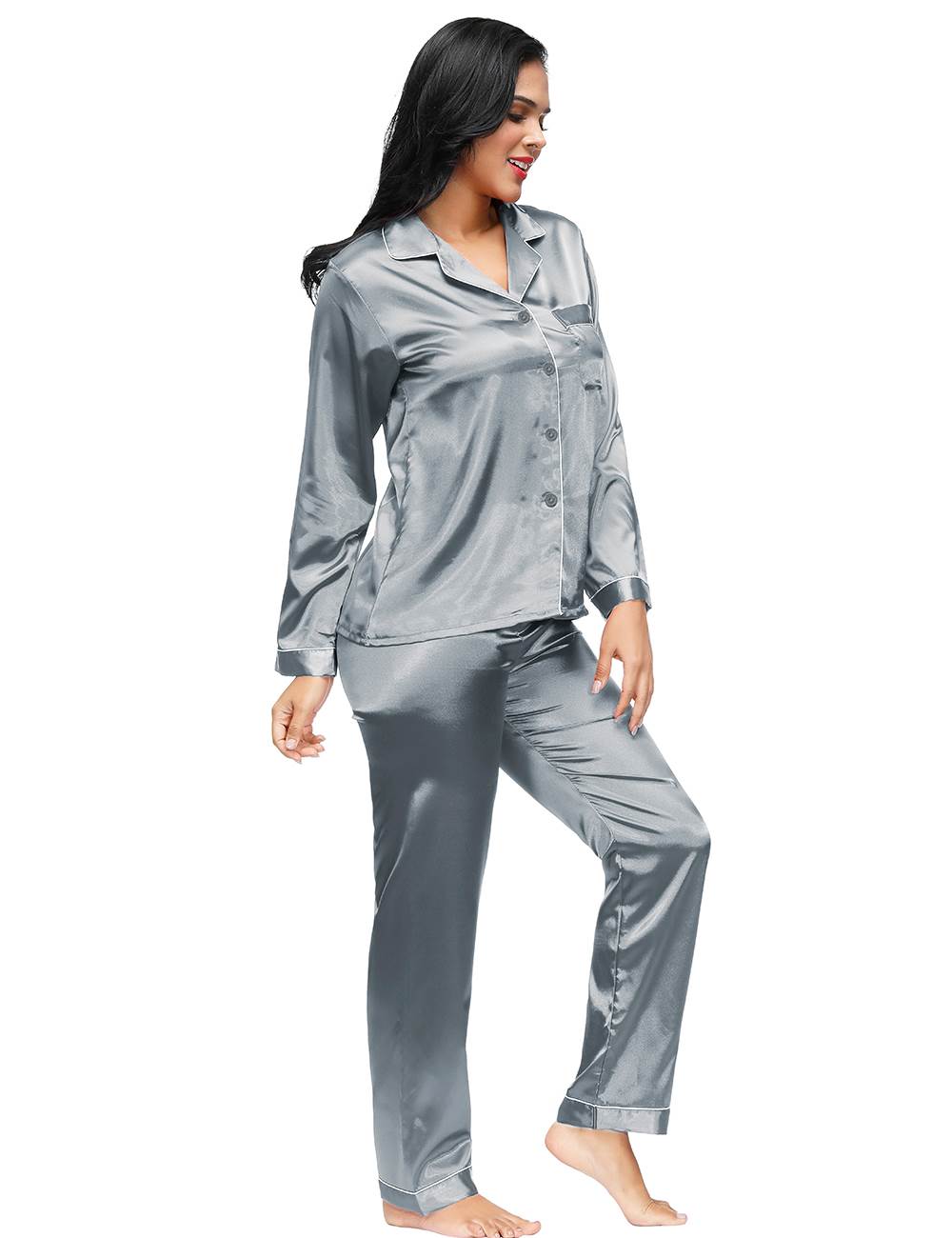 Ladies satin pyjama's